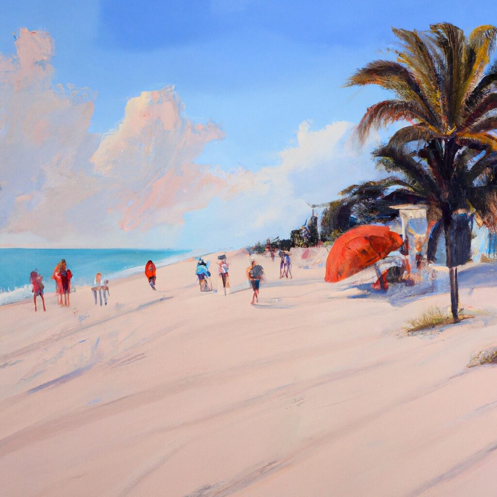 Azure Oasis - Scott Cooper Miami Art