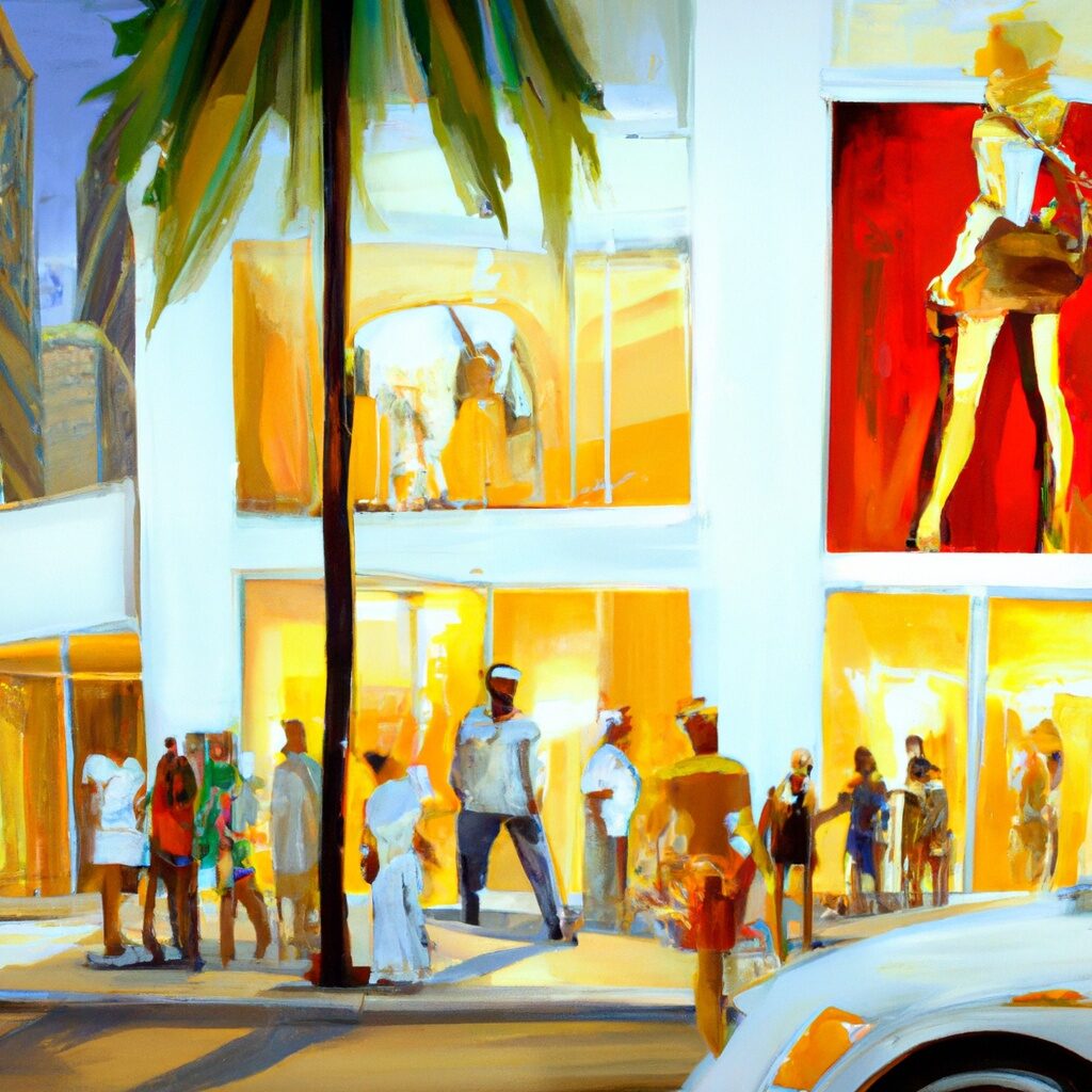 A Shopper's Paradise - Scott Cooper Miami Art