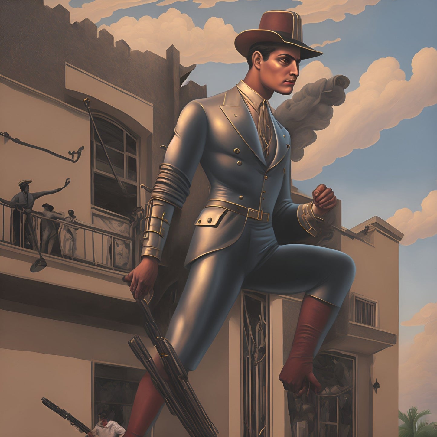 Exiles and Conquistadors - Scott Cooper Miami Art