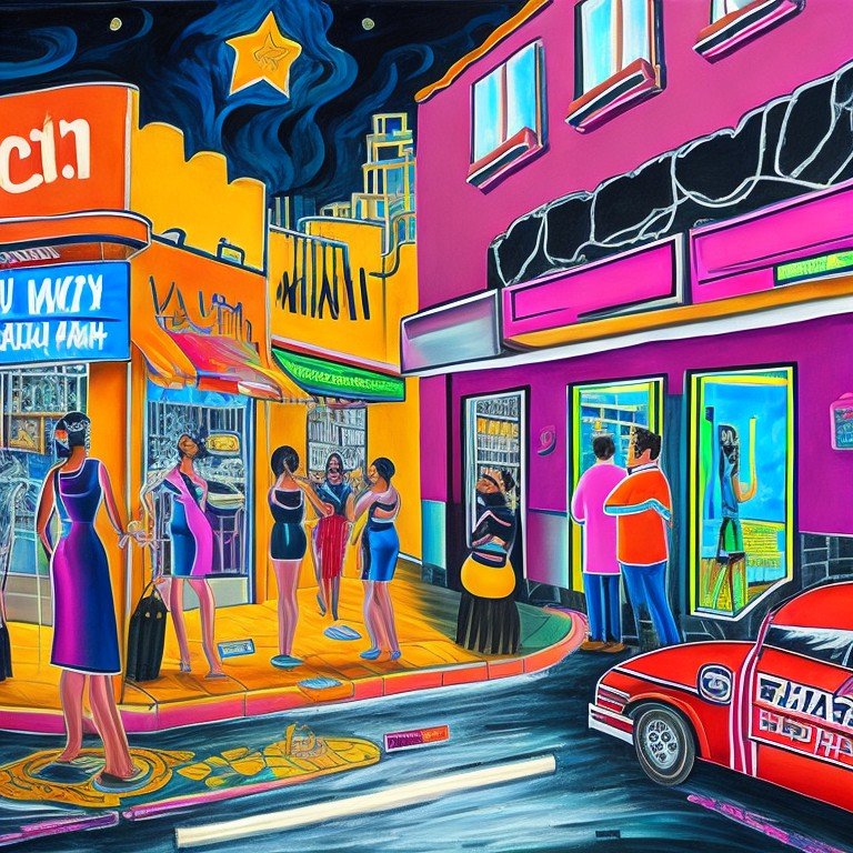 Eclectic Nights - Scott Cooper Miami Art