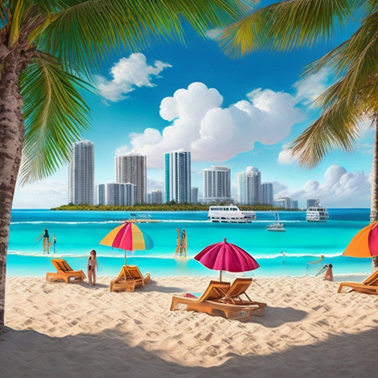 Miami Sand - Scott Cooper Miami Art