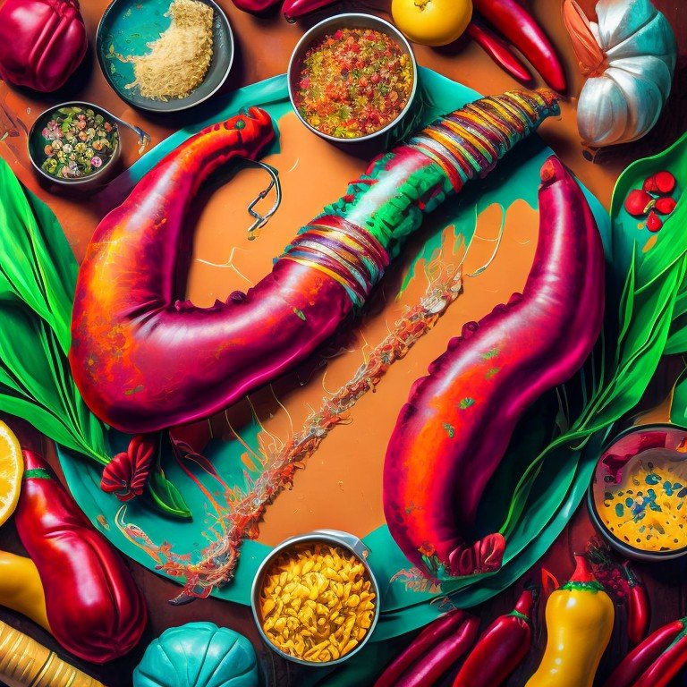 Spicy and Salsa - Scott Cooper Miami Art